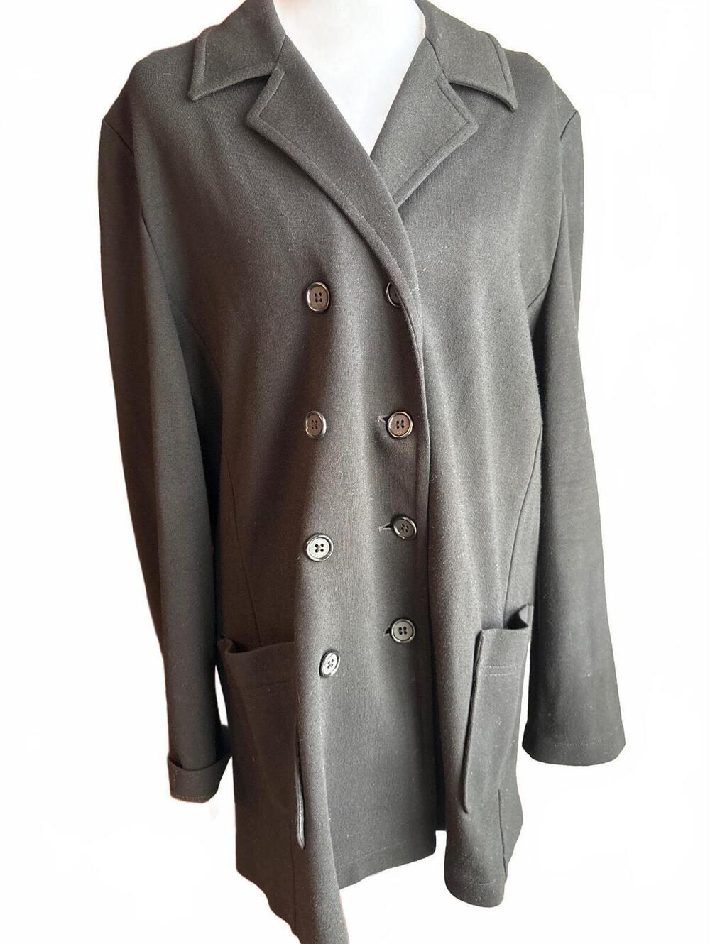 Behar New York Double Breasted Knit Blazer 16
